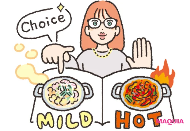 赤みぐもり（敏感タイプ）が気をつけたいこと 辛いもの