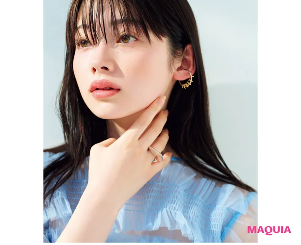 モデルメイク仕上がり