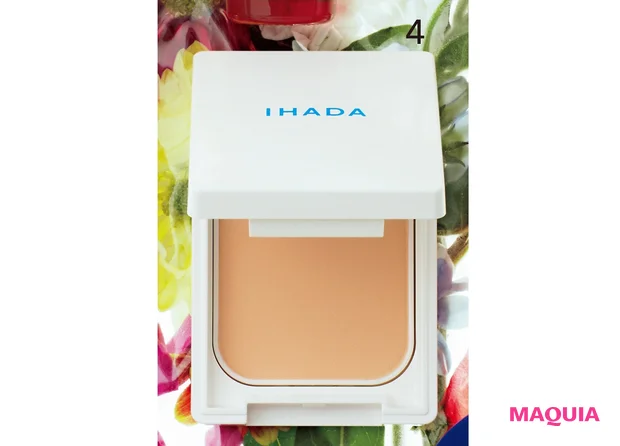 イハダ 薬用フェイスプロテクトパウダー[医薬部外品] SPF40・PA++++ ￥1980（編集部調べ）／資生堂薬品（2/1発売）　