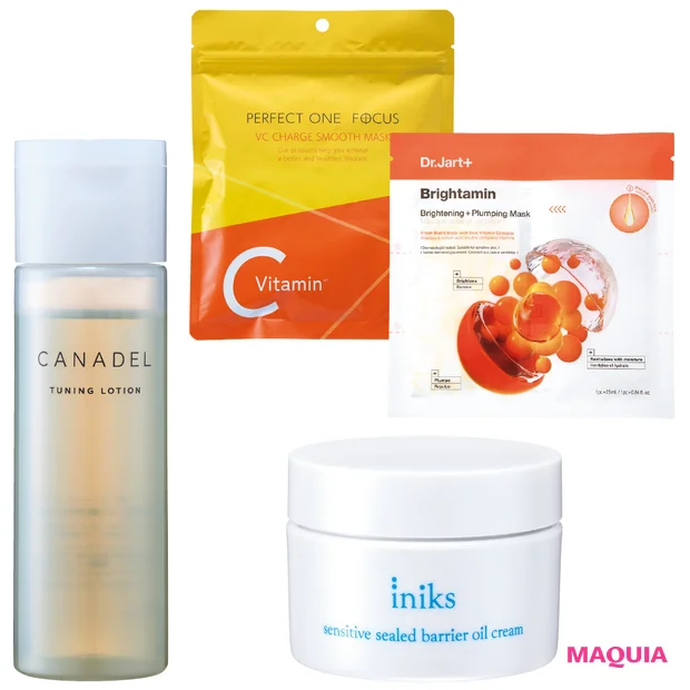 炎症による「ダメージ毛穴」は鎮静が最優先! ビタミンCのシートマスクも有効