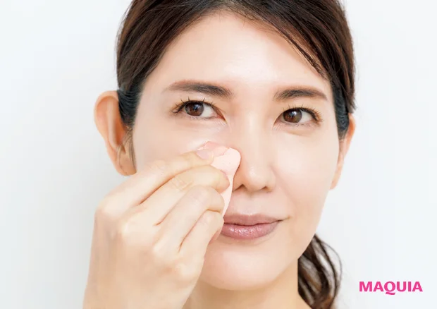 友利 新流ベースメイクを本人が実演! テカリを抑える下地から仕上げの“リフ粉”まで完全公開_9