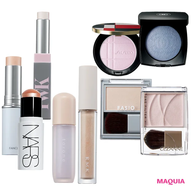 【最新】ハイライトの入れ方＆おすすめ新作アイテム9選！ 今っぽいツヤを手に入れるHOW TOをプロが解説