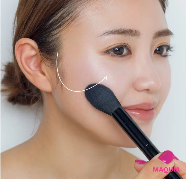 ヘア&メイク paku☆chanさんおすすめの2026年最新ベースメイク チークは外から内に向けて塗る