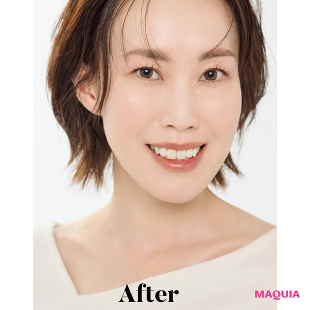 2026年春夏新作 長井かおりさんおすすめのカラーパウダー 仕上がり