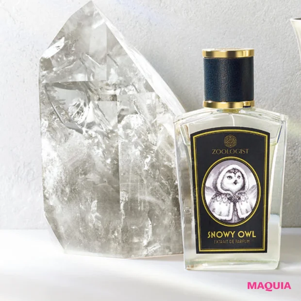 マキア　ムーン・リーの運を呼び寄せる香り　Zoologist「冷たく柔らかく、透明感に満ちた魅力的な香り」