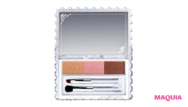 ジルスチュアート ニュアンスブロウパレット 02 ￥3520／ジルスチュアート　ビューティ