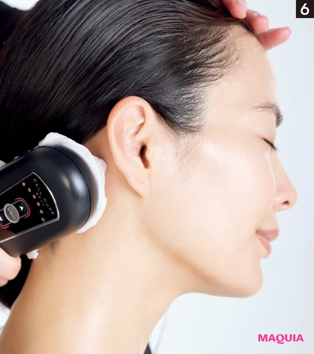 MEGLY、バリブラシ、セルキュアはこう使う！ 美顔器マスター・岡田知子さんの3大ギア効かせテク_19