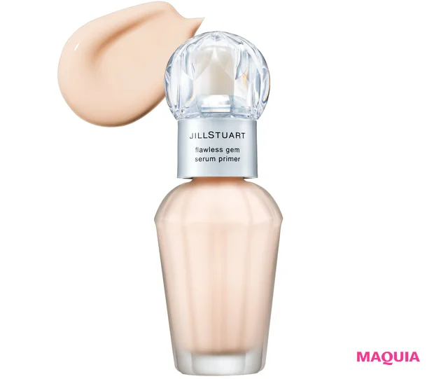 マキア ベストコスメ2025下半期 トーンアップ下地部門 3位 ジルスチュアート フローレスジェム セラムプライマー