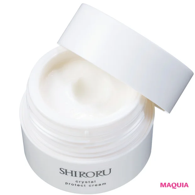 新作コスメ 新製品 スキンケア SHIRORU クリスタル プロテクトクリーム