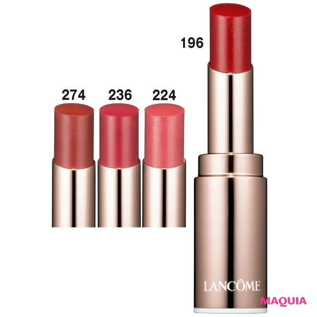 ラプソリュ マドモワゼル シャイン 各￥3800