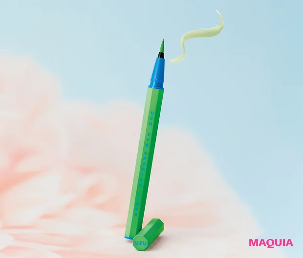 UZU BY FLOWFUSHI アイオープニング ライナー パステルグリーン