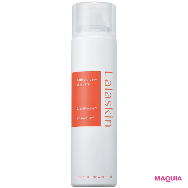 2026年最新 鈴木えみさんおすすめのスキンケアコスメ Lalaskin 水光シャワーミスト