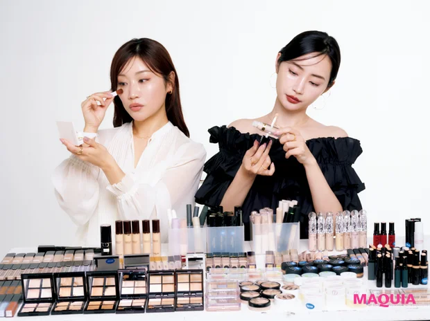 柳橋 唯さん×瀬戸麻実さんが語る、大人の肌悩みに効く“年齢詐称コンシーラー”の現在地_3