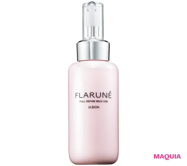 MAQUIAベストコスメ2025下半期 乳液部門3位 アルビオン フラルネ フルリファイン ミルク f EM