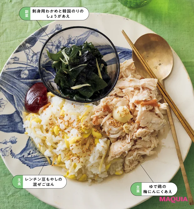 料理家 長谷川あかりさん 韓国風 体すっきりワンプレート