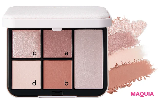 守屋麗奈さん、ポロニットを着る日のメイクプラン。透けイエロー×ピンクでやわらかな空気感を_3