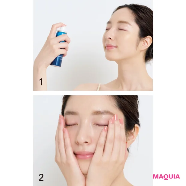 ミスト化粧水の使い方
