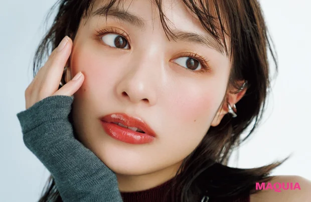 内田理央さんのアップ