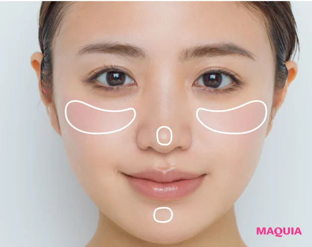 ヘア＆メイク 千吉良恵子さんおすすめの2026年春ベースメイク チークを仕込む