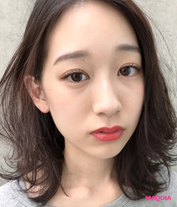 30代 40代におすすめ 美人見え ダウンスタイルもサマになる 前髪なしミディアム Happy Plus One ハピプラワン