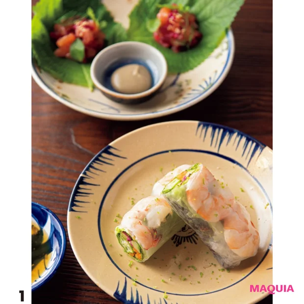 メニュー表には料理に合わせて日本酒を記載。