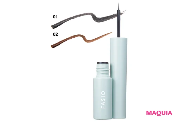 にじまない リキッド アイライナー 各¥1430