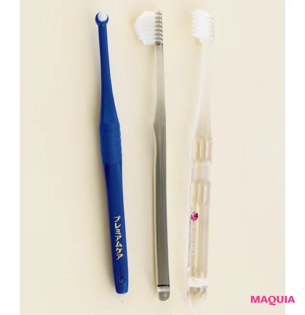 歯のエイジングケア 君島十和子 歯活習慣 アパガードクリスタル歯ブラシ 奇跡の歯ブラシ