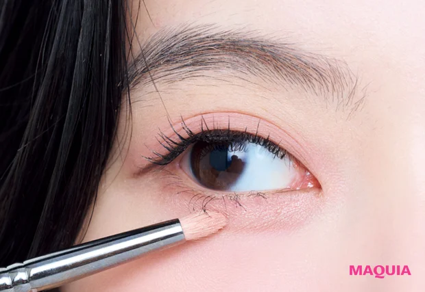 多幸感メイク いむたん 涙袋メイク 2aN ベターミーアイパレット 15 涙袋の立体感をアピール