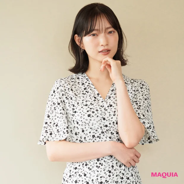 丸顔ボブはaラインで小顔 お洒落度up 梅雨時期にうれしいまとめ髪ヘアアレンジも 21最新ヘアスタイル Happy Plus One ハピプラワン