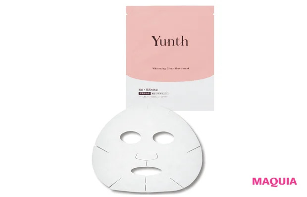 ユンス 美白シートマスク ［医薬部外品］ 21mL×6枚入り ￥1980