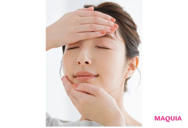 ミスト後、ハンドプレスでなじませるのも手