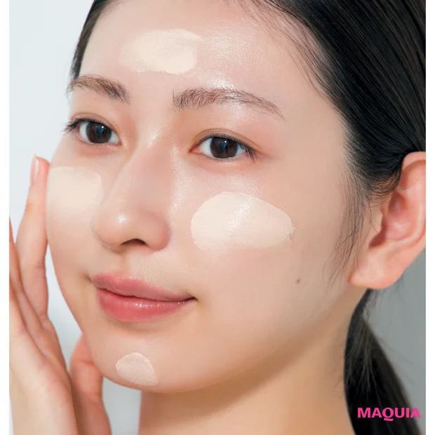 千吉良恵子さんのゆらぎ肌・敏感肌のメイクテクニック 悩み多き肌を下地で底上げ