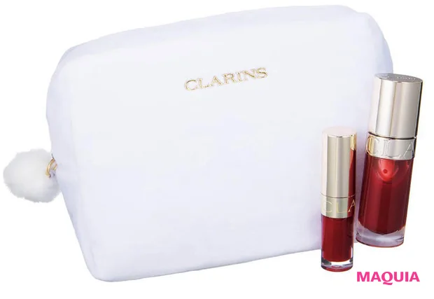 クリスマスコフレ 2025 メイク クラランス リップ ホリデーキット