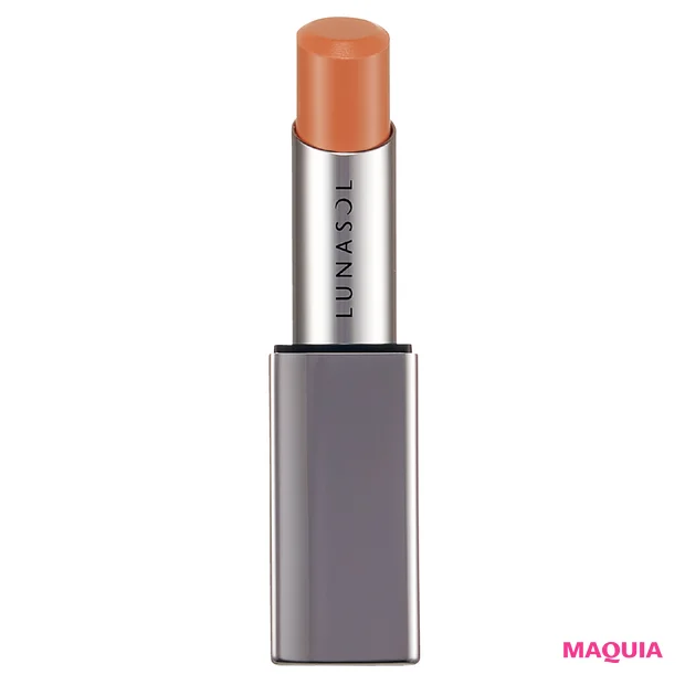 秋新色 リップ ツヤ口紅 LUNASOL フュージングカラーリップス 10