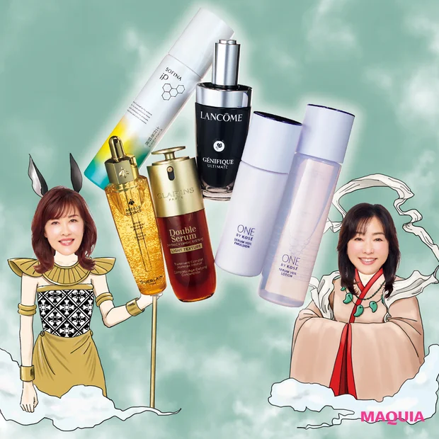 【残暑のおすすめコスメ15選】奇跡の68歳・天野佳代子さん&美肌がすぎる安倍佐和子さんが厳選！