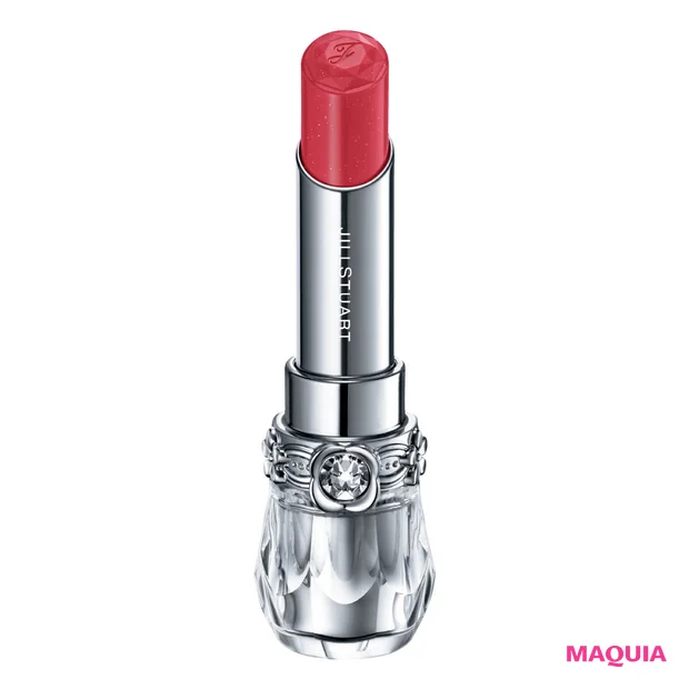 2026年春新作チェリーリップつけ試し JILL STUART リップブロッサム グロウ 111