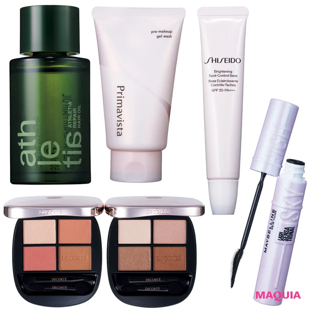 ベースメイクのための洗顔料、上向きまつ毛を記憶する下地ほか、気になる新作をエディターがお試し