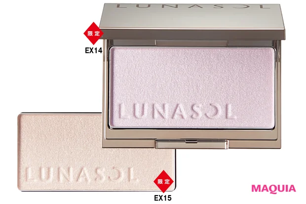 カラーリングシアー チークス（グロウ） 各￥3850（セット価格）