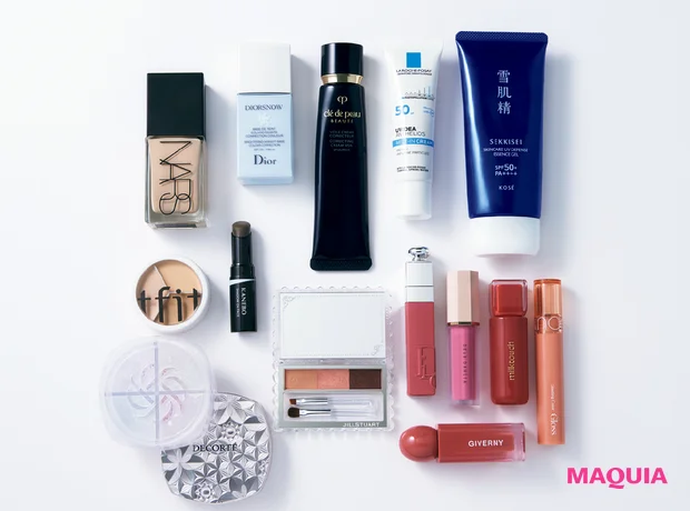 守屋麗奈 ポーチの中身 マキア コスメ