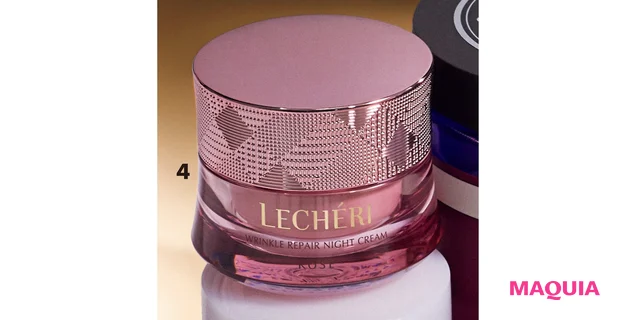 ルシェリ リンクルリペア ナイトクリーム［医薬部外品］ 40g ￥5500（編集部調べ）／コーセー