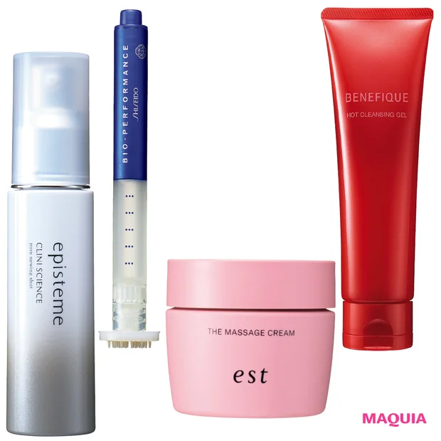 エイジングによる「たるみ毛穴」は、マッサージ&最新コスメでお手入れを。話題の「ジュベルック」体験記も