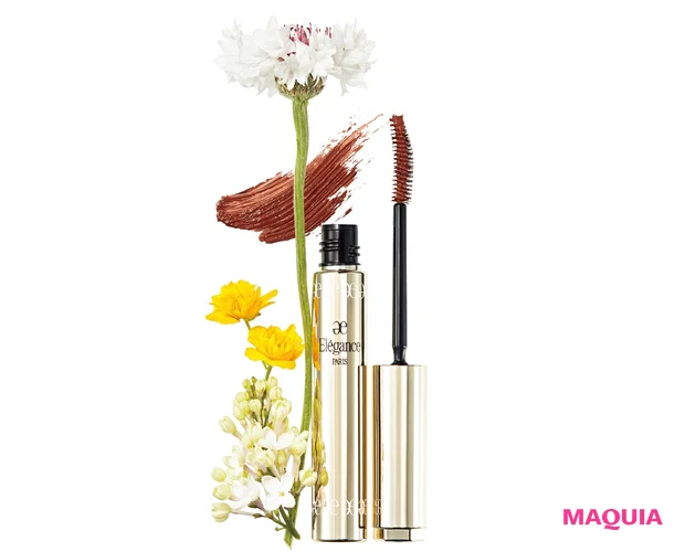 エレガンス グラヴィティレス マスカラ BR21 ¥4400/エレガンス コスメティックス