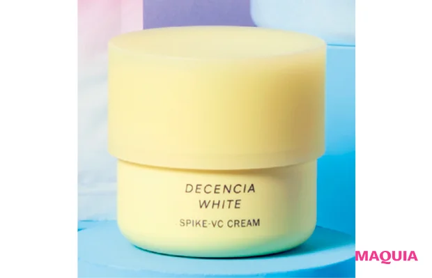 乾燥肌におすすめの保湿ケアアイテム ディセンシアホワイト スパイクーVC クリーム