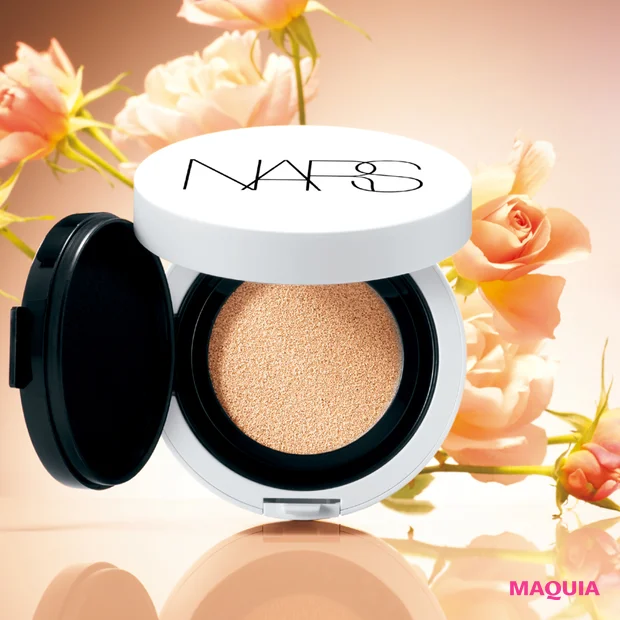 マキア 年間ベストコスメ2025 メイクアップ部門2位　NARS　ライトリフレクティング セラムクッションファンデーション