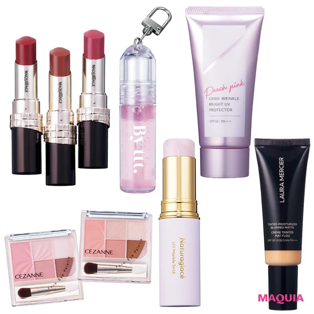 マットでも老けない下地、セザンヌの優秀パレット、マキアージュの新色ほか、話題のコスメをガチ検証！