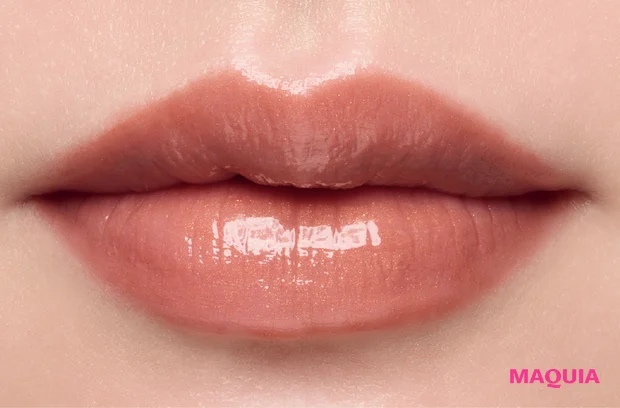 マキア ベストコスメ2025下半期 グロス&リキッドリップ部門 THREE ディヴァインリップジェム 11 ブルベがスウォッチ