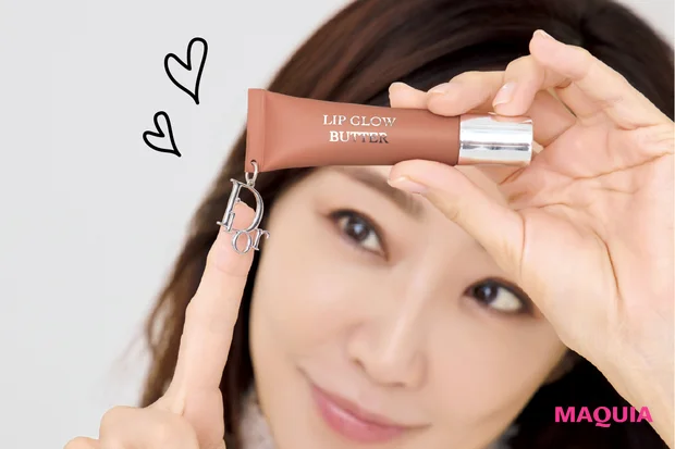 神崎恵 これいいよ図鑑2025  ディオール ディオール アディクト リップ グロウ バター 103 パッケージ