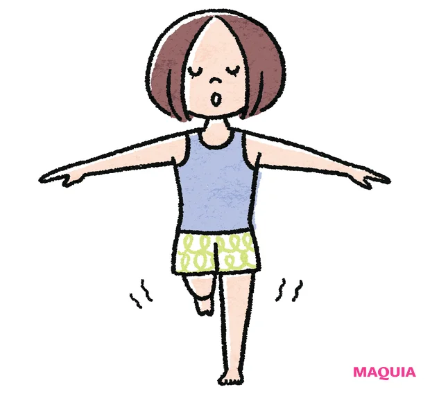 脳活 Q&A 脳年齢を自分でチェックする方法 片足立ち診断法