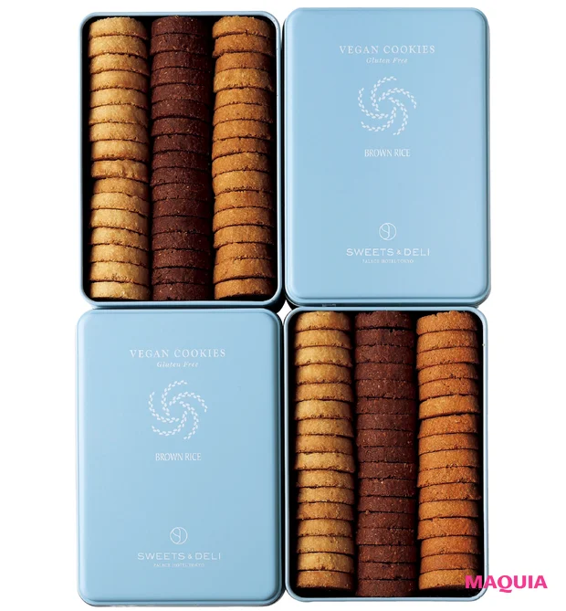 神崎恵さんのおすすめギフト・手土産・食品 パレスホテル ヴィーガンクッキー缶