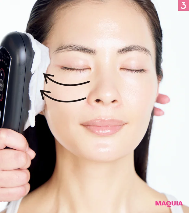 MEGLY、バリブラシ、セルキュアはこう使う！ 美顔器マスター・岡田知子さんの3大ギア効かせテク_16